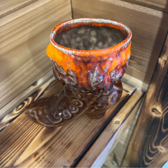 Weird vintage boot vase - Picture 4 of 4